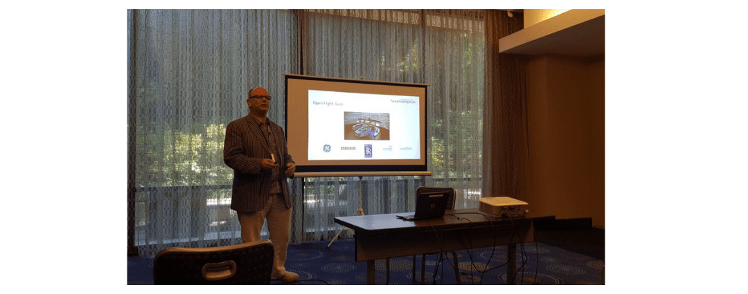 Professor Neville Stanton presenting at AHFE 2019