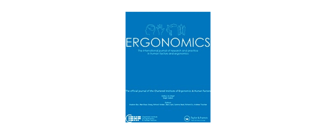 Ergonomics Journal Cover
